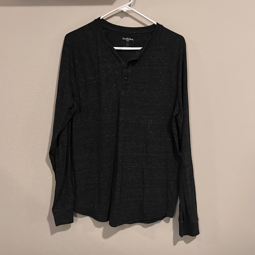 Goodfellow Mens Henley Tee